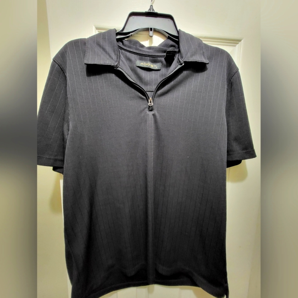 AXIST  Mens Black Short Sleeve Shirt Sz M